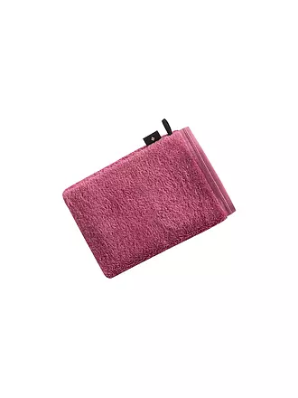 VOSSEN | Waschhandschuh VEGAN LIFE 16x22cm Blackberry | 